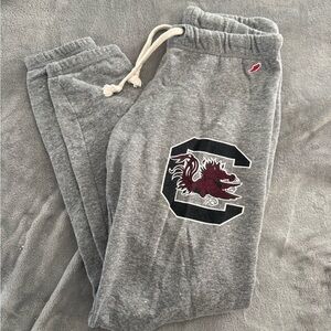 Gray Womens Gamecock Sweatpants